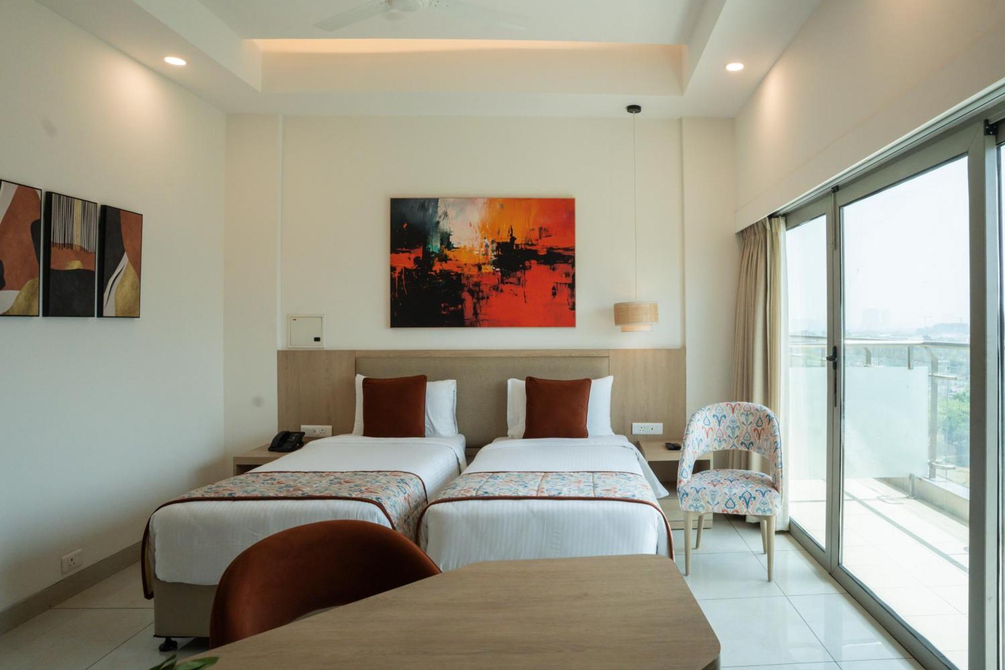Ar Suites Klj Square Gurgaon Exterior foto