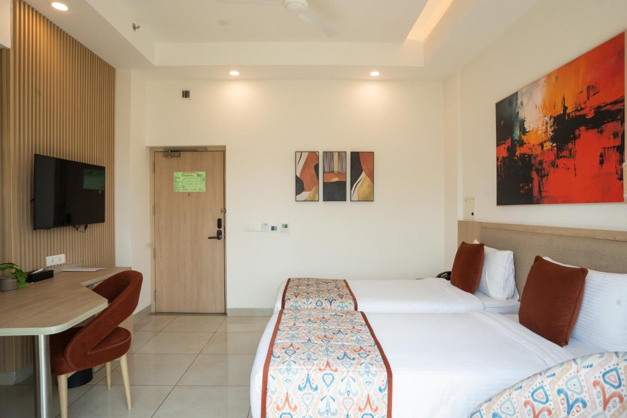 Ar Suites Klj Square Gurgaon Exterior foto